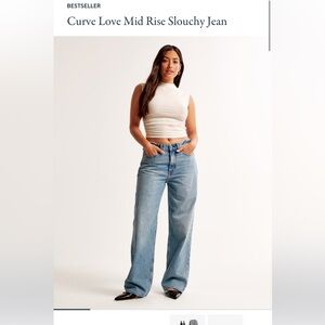 Abercrombie & Fitch Blue Denim Jeans